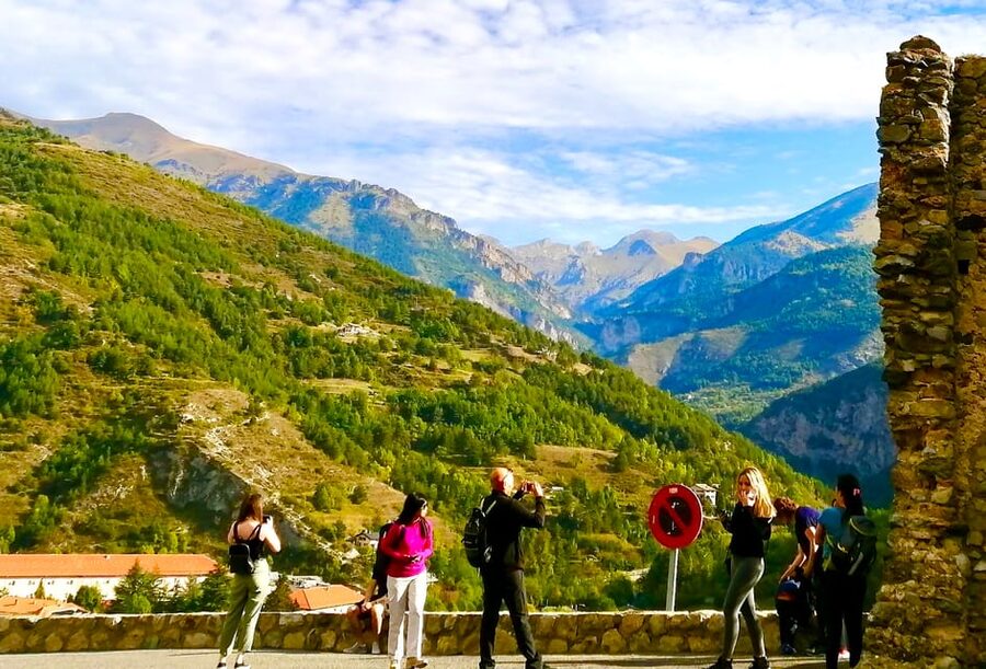 From Nice: Historic Train Ride & Alps Villages - The optional forest hike, caves, and giant sandstone blocks