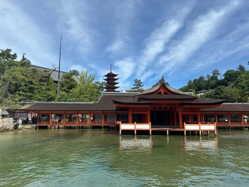From Osaka: Hiroshima and Miyajima Day Trip by Bullet Train - Miyajima and the ferry crossing