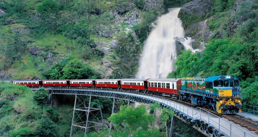 From Port Douglas: Kuranda via Scenic Rail or Skyrail Option - Kuranda village and two hours among the stalls