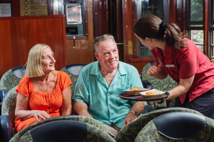 From Port Douglas: Kuranda via Scenic Rail or Skyrail Option - The guides make the bus time count