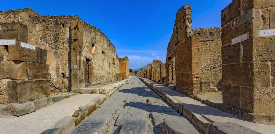 From Rome: Pompeii Day Trip by Fast Train and Car - House of the Faun, one of Pompeii’s grand homes