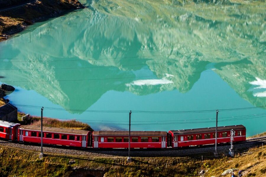 From Saint Moritz: Bernina Red Train with Winery Tasting - Free time in Tirano after the tasting
