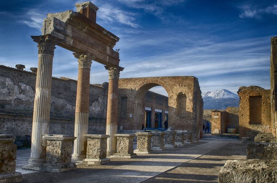 From Sorrento: Pompeii by Train with Vesuvius & Guided Tour - The Pompeii Archaeological Site in two guided hours