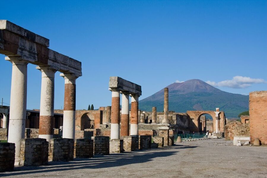 From Sorrento: Pompeii by Train with Vesuvius & Guided Tour - How much value do you get for $121.33?
