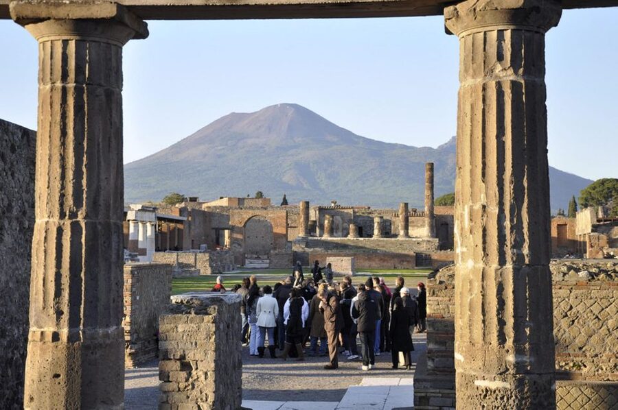 From Sorrento: Pompeii by Train with Vesuvius & Guided Tour - Starting in Sorrento with a local train