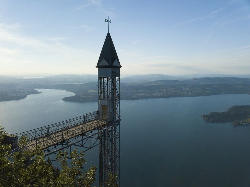 From Zurich: Funicular to Mt. Bürgenstock & Lake Lucerne - Riding the Bürgenstock funicular