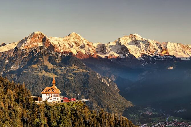 From Zurich: Premium Panoramic Train, Lucerne & Interlaken Alps - Interlaken offers mountain views and a short wander