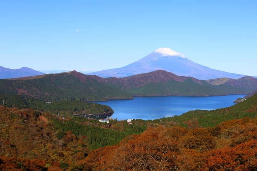 Fuji,Hakone Ropeway/Cruise/Shinkansen Ride w/lunch frm Tokyo - Seven minutes to the top of Mt. Komagatake