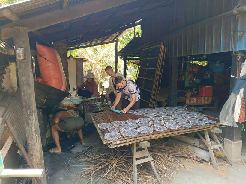 Full-day: Handicraft, Bamboo train, Killing cave, Bat Cave - Villages, farms, a suspension bridge, and a pagoda