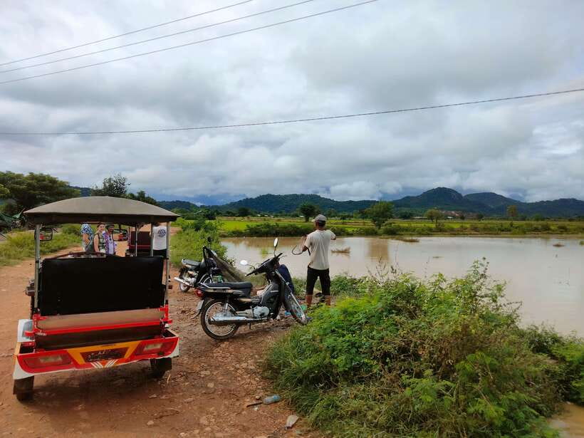 Full-day: Original bamboo train, Wat Banan, Phnom Sampov - A full day that shows Battambang beyond the center