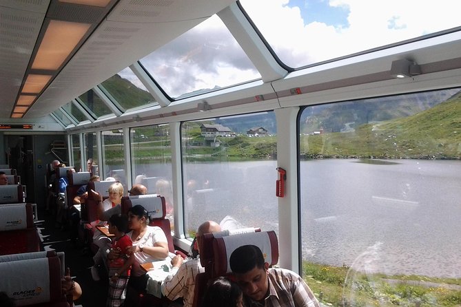 Glacier Express Panoramic Train Round Trip in one Day Private Tour from Bern - Lunch arrives at your seat