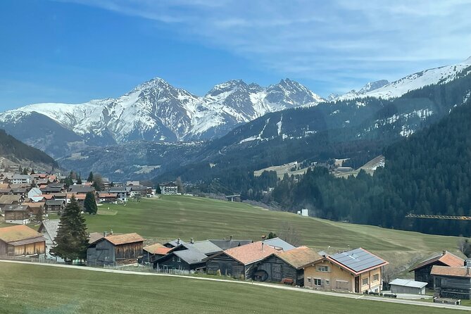Glacier Express Route Private Tour - Two hours in Disentis for lunch and a slower pace