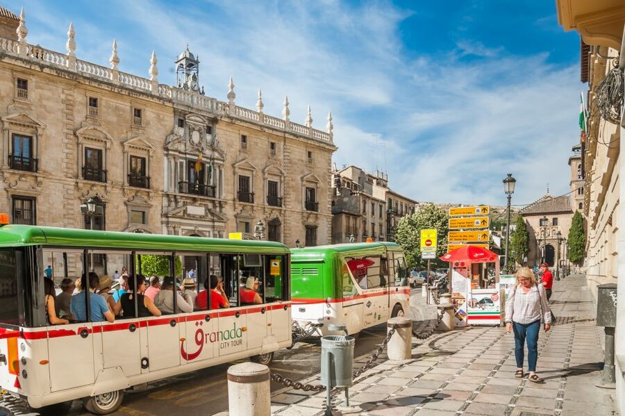 Granada City Train 1 or 2-Day Hop-On Hop-Off Ticket - Carmen de los Mártires and the full circuit