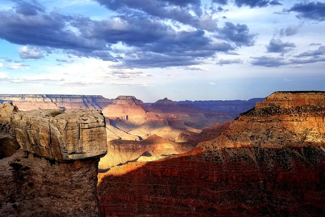 Grand Experience Coach Railroad Excursion Sedona - South Rim stops by touring van