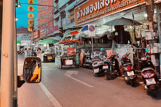 Guided Chiang Mai City Night Tour by EV Tram - Chiang Mai Gate Night Market is the evening’s food stop