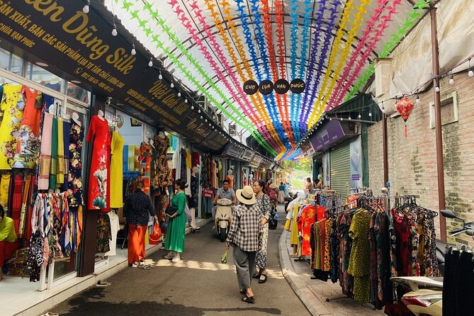 Half Day Tour Van Phuc Silk Village and Train Street Coffee - Shrines, village lanes, and the human side of silk