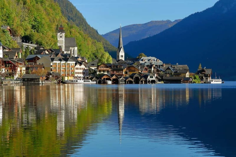 Hallstatt, Salt mine, Funicular, sky walk Trip From Salzburg - Riding the Funicular to the Skywalk