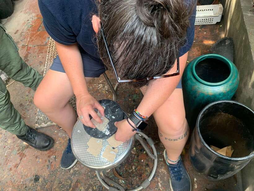 Hanoi Craft Village: Conical Hats, Incense, and Train Street - The full-day route adds lacquer art and lunch