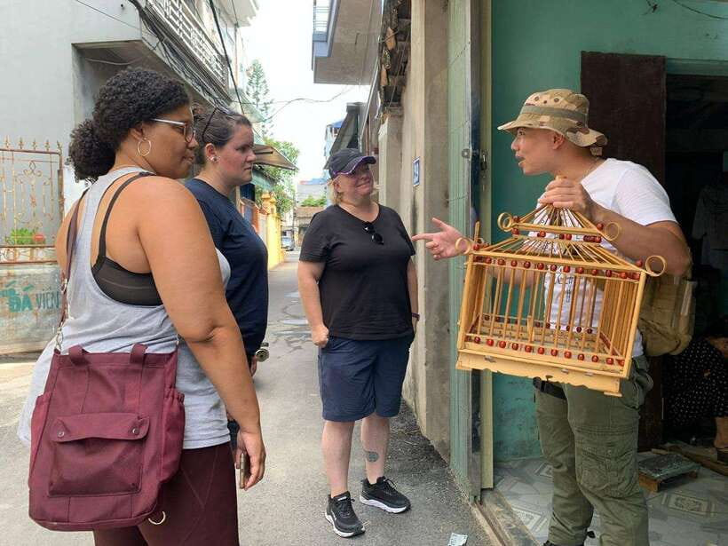 Hanoi Craft Village: Conical Hats, Incense, and Train Street - Ending at Hanoi Train Street