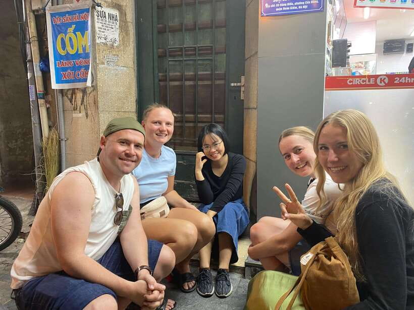 Hanoi: Guided Street Food Tour with Train Street Experience - Train Street, the dramatic final stop