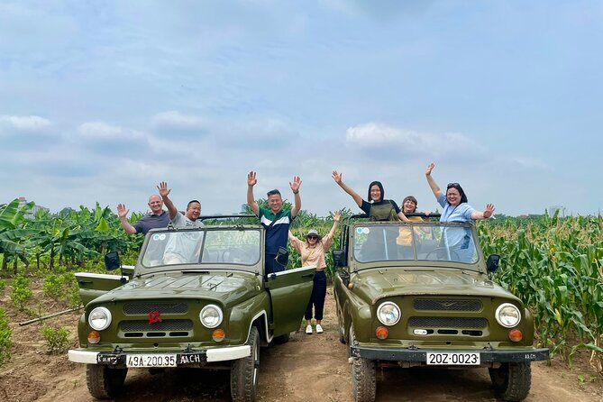 Hanoi Jeep City Highlight, Backstreet, Train Street, Countryside - Bonsai streets and the route toward the countryside