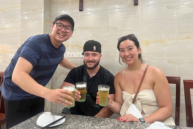 Hanoi Local Fresh Beer and Culinary Tour with Train Street Visit - Finishing at Train Street with Hanoi Beer