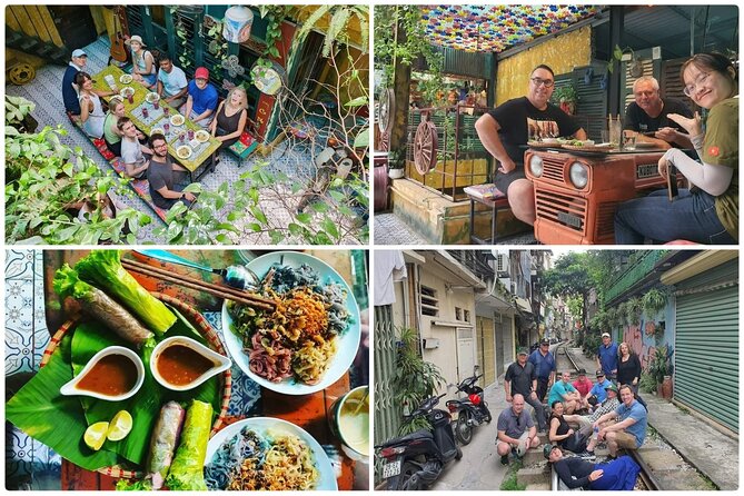 Hanoi Michelin Star Street Food Walking Tour & Train-Street - Bach Ma Temple and the Old Quarter’s side lanes