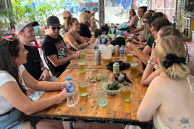 Hanoi Motorbike Tour with Hidden Gems and Train Street - The B-52 wreck at Huu Tiep Lake