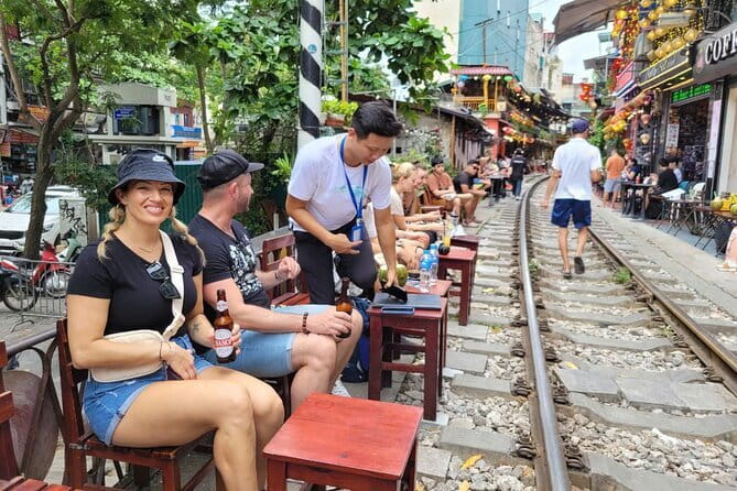 Hanoi street food walking and train street visit - Who gets the best value from $21.77