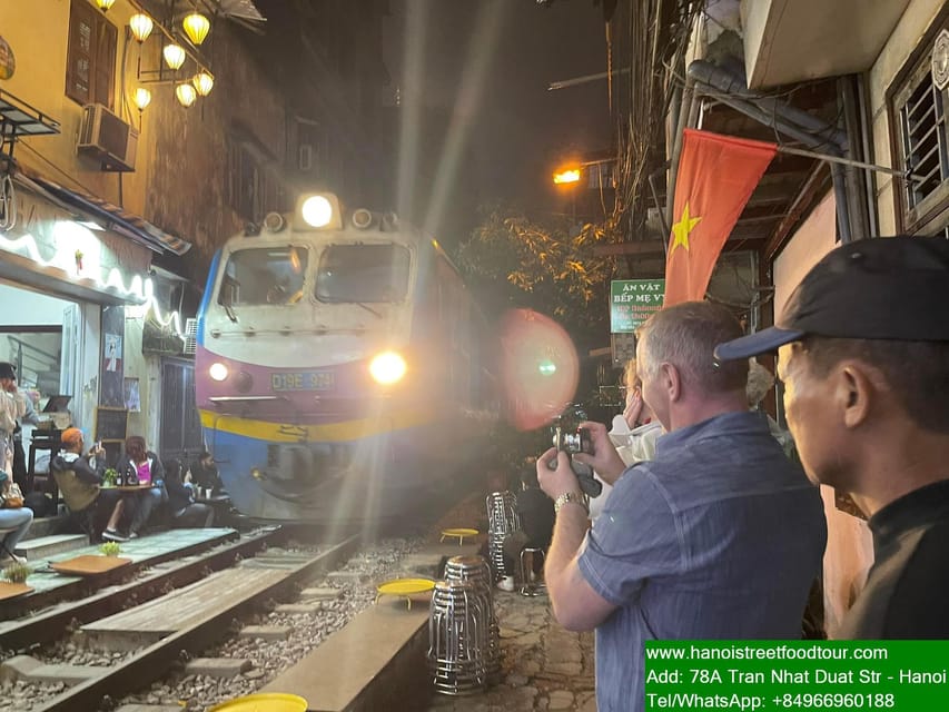 Hanoi Train Street +Best Street Food eating in old quarter - Three hours from rice wine to railway tracks