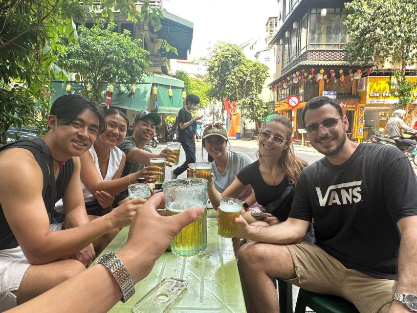 Hanoi walking Food Tour with Train Street Visit - A Hanoi meal served one small stop at a time