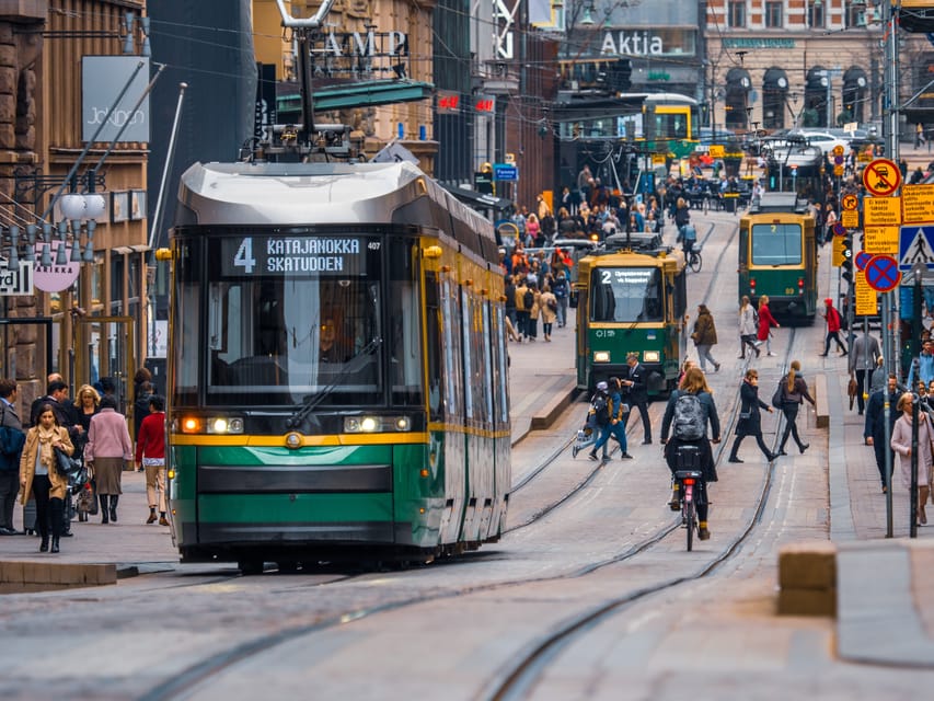 Helsinki: Tram Tour - Iso Roobertinkatu, St. John’s Church, and the southern districts