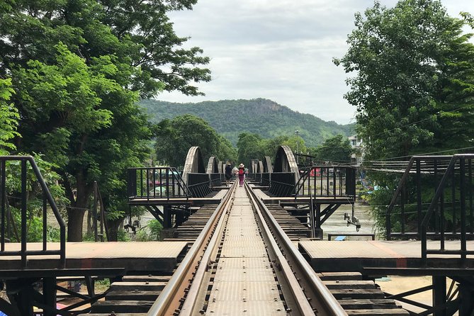 Historic Kanchanaburi: Train, Boat & Skywalk + Lunch From Bangkok - Riding the Death Railway at Tham Kra Sae