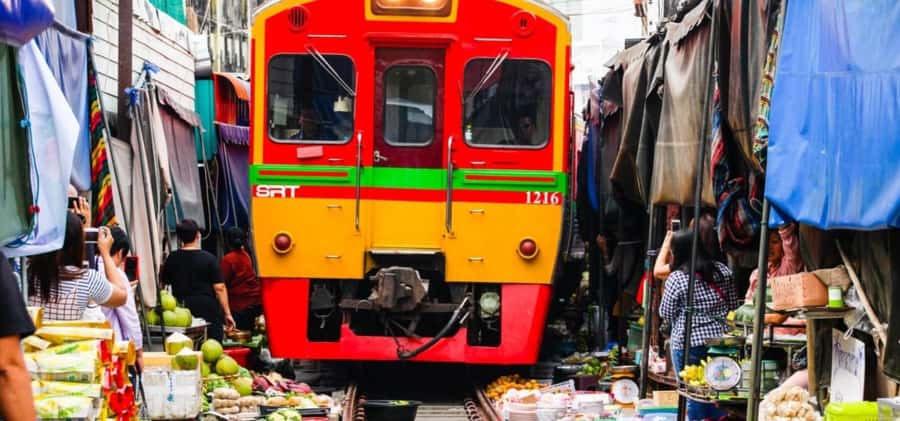 Hua Hin: Maeklong Railway & Amphawa Floating Markets Tour - Why the Maeklong train market is worth the drive