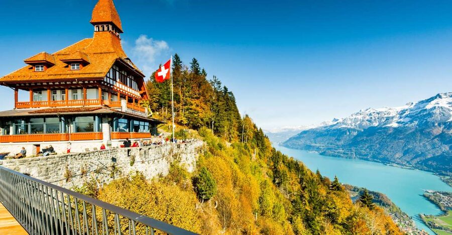 Interlaken: Funicular Ticket to Harder Kulm - From Interlaken-Ost to the Harderbahn station