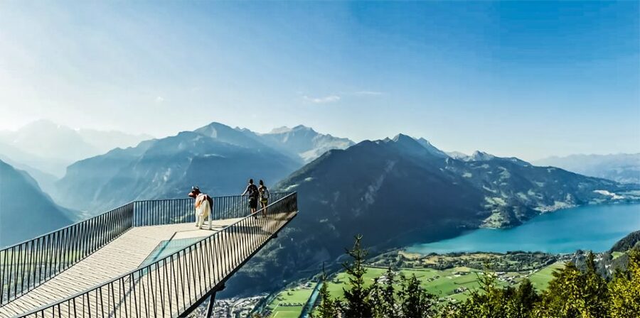 Interlaken: Funicular Ticket to Harder Kulm - Harder Kulm at 1,322 meters