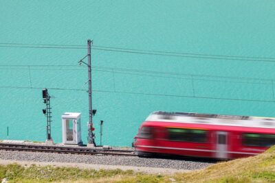 Intimate Small-Group Bernina UNESCO Scenic Train on Swiss Alps