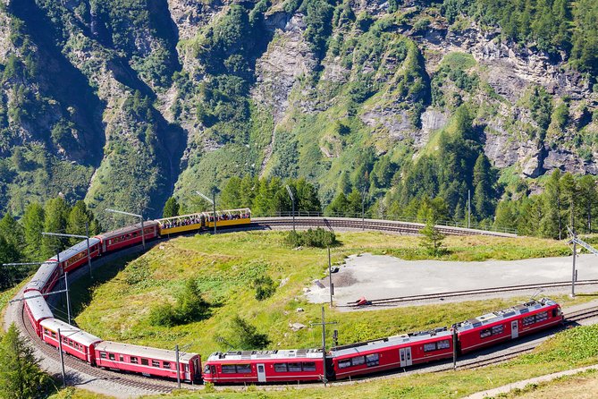 Intimate Small-Group Bernina UNESCO Scenic Train on Swiss Alps - Tirano gives you lunch and the railway