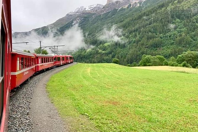 Intimate Small-Group Bernina UNESCO Scenic Train on Swiss Alps - The Bernina railway through the high Alps