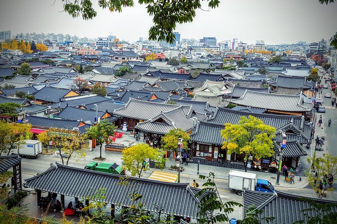 Jeonju City tour by KTX bullet Train from Seoul - Start with Jeonju Hanok Village and its old rooftops