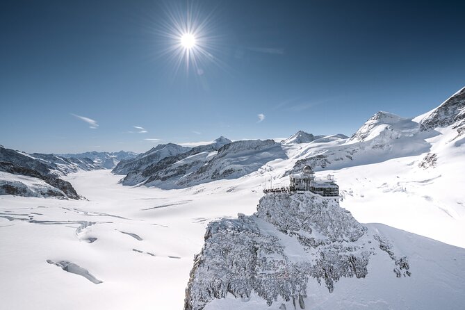 Jungfraujoch Day Trip from Lucerne with Eiger Express Gondola - Interlaken gives you a brief pause