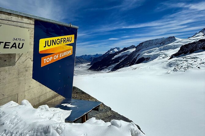 Jungfraujoch & Lauterbrunnen Alpine Tour | From Interlaken - Eismeer Station and the final climb