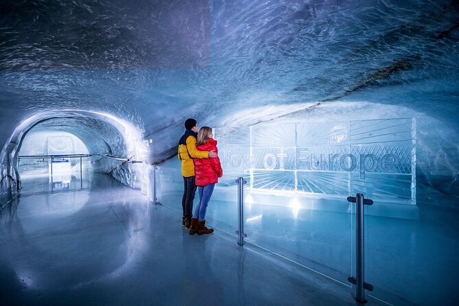 Jungfraujoch Top of Europe Day Trip from Interlaken - Walking through the Ice Palace