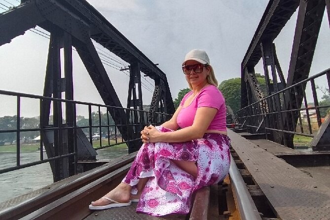 Kanchanaburi Day Trip: WWII Death Railway & Erawan Falls - The train from Thakilen to Krasae Cave