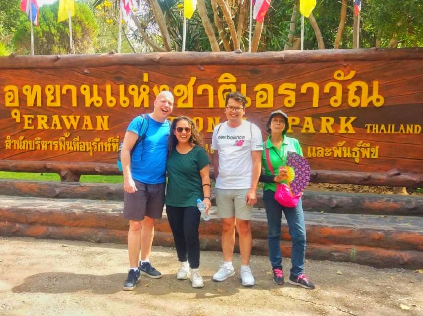 Kanchanaburi: Erawan Waterfall & Train Full-Day Tour - A lower-impact way to cover a busy day