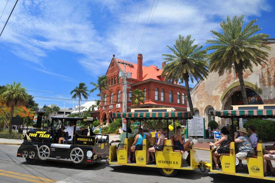 Key West Conch Train Tour - Starting at the Front Street Depot