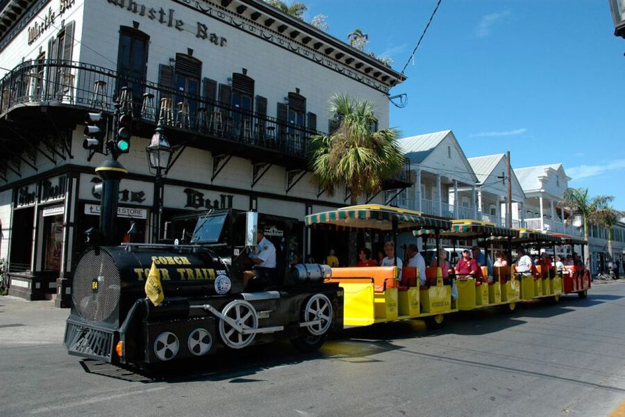 Key West Conch Train Tour - What you see during the Old Town loop