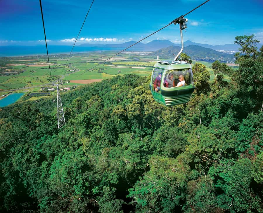 Kuranda, Skyrail & Gold Class Train from Cairns - Skyrail sets the tone above the rainforest