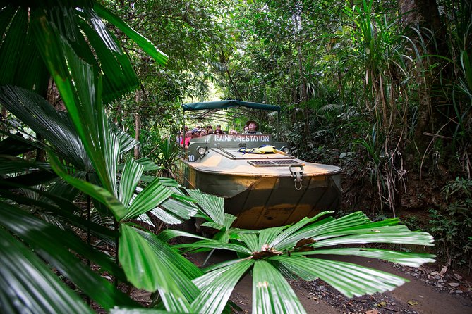 Kuranda Village, Army Duck Tour with Train and Skyrail (KDB) - Returning through Barron Gorge by scenic railway