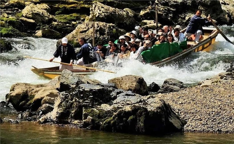 Kyoto Hozugawa River Boat Sagano Romantic Train Tour - The 25-minute Sagano Romantic Train